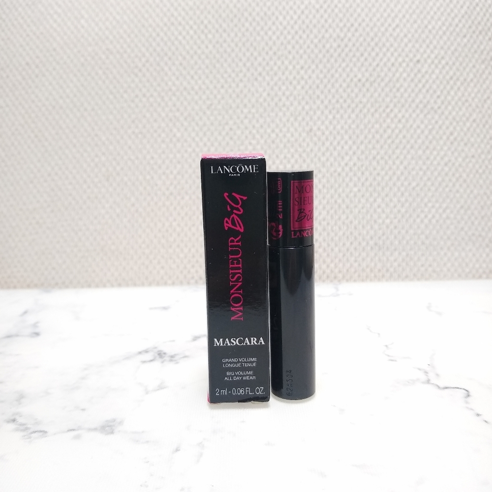 Lancome Monsieur Big Mascara Black 0.06 Oz Travel Size
